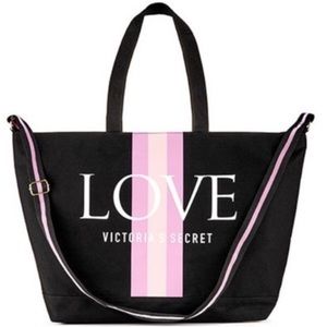 Victoria’s Secret Logo Love Weekender Tote